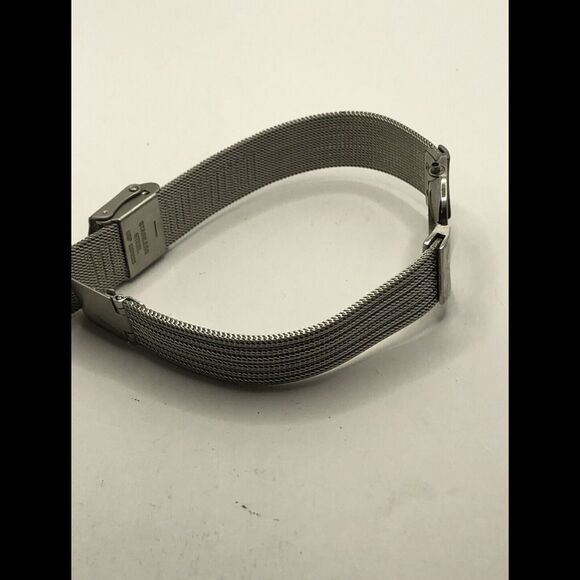 Skagen Watch Parts Band 18mm Clasp Case 24mm No Crystal Silver Links PY254 - Picture 11 of 12
